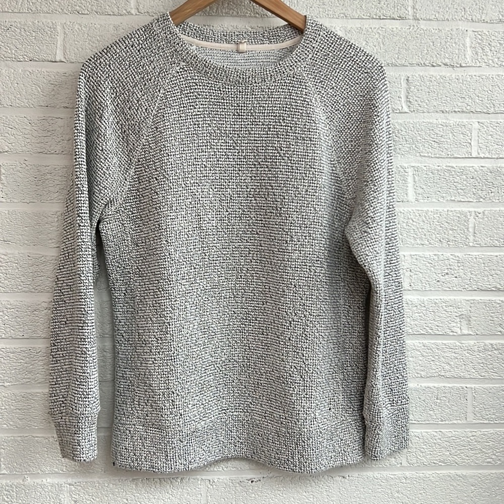 Lou & Grey Cotton Textured Sweater